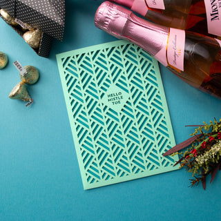 Hello Mistletoe Pocket Card