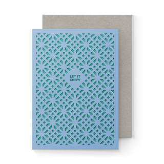 Let It Snow Pocket Card