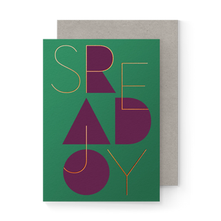 Spread Joy Folded Card
