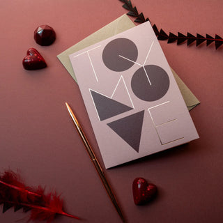 To My Love Folded Card